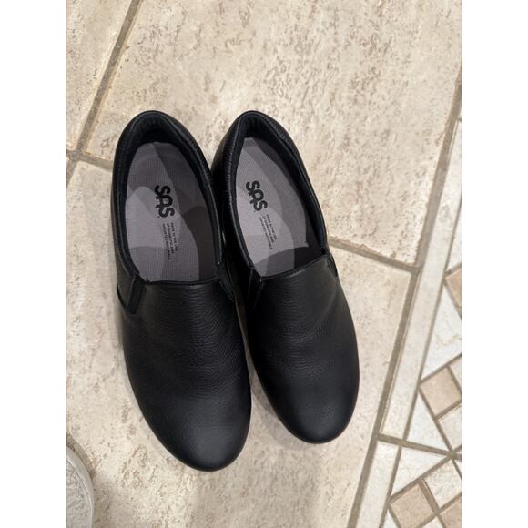 SAS Women's Patriot Slip-Resistant Black 8 M Non Slip - Picture 2 of 6